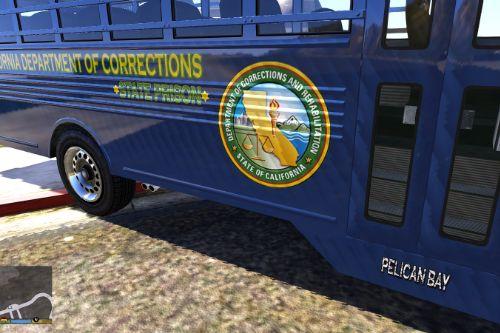 Pelican Bay Prison Bus (Texture)